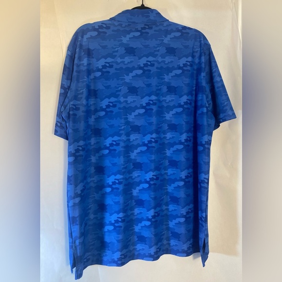 PETER MILLAR x ROYAL MELBOURNE Size Large Mens Camo Summer Comfort Polo Shirt - Picture 5 of 7